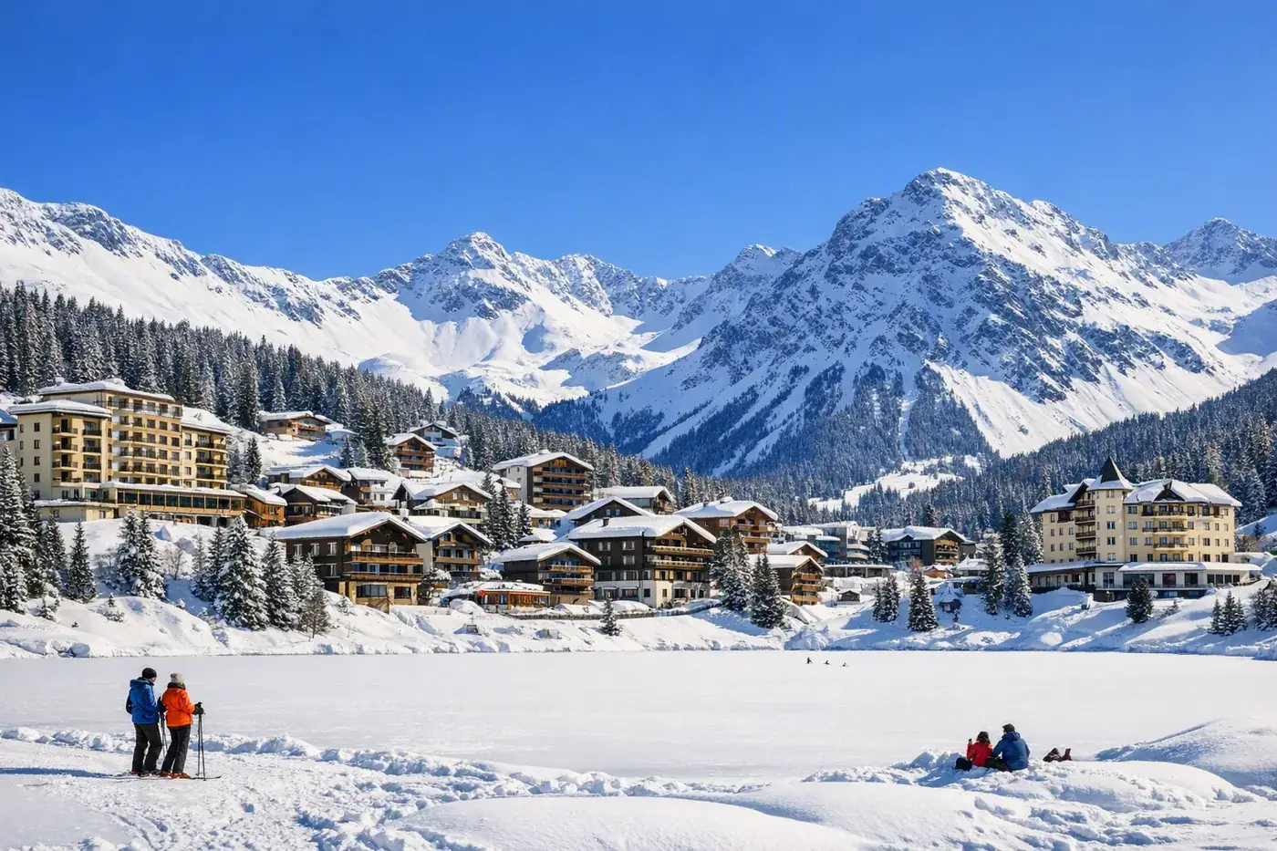 Skidresor till Arosa i Schweiz