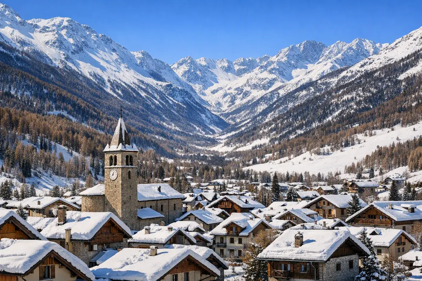 Skidresor till Bardonecchia i Italien