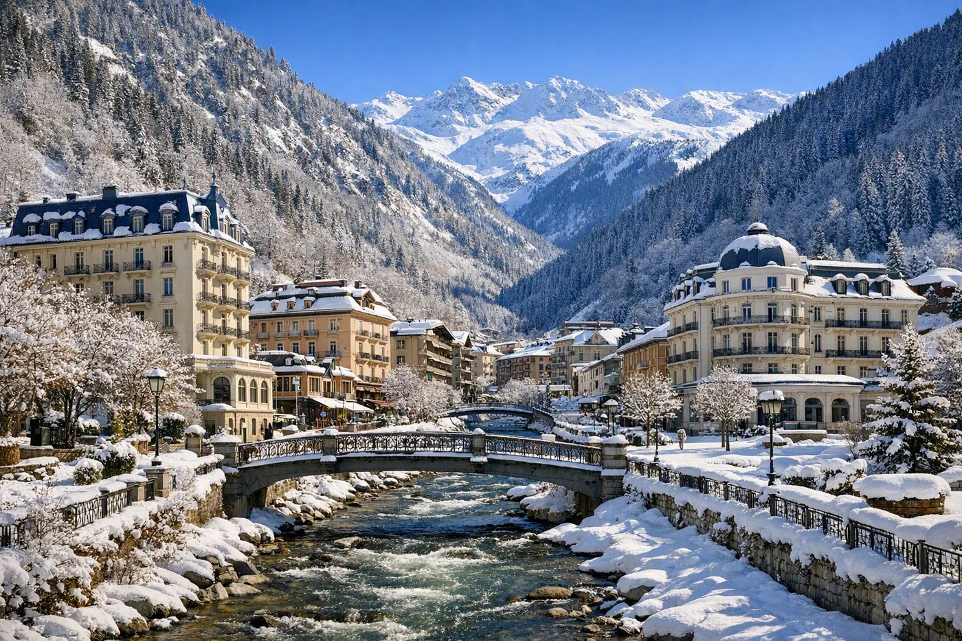 Skidresor till Brides-les-Bains i Frankrike