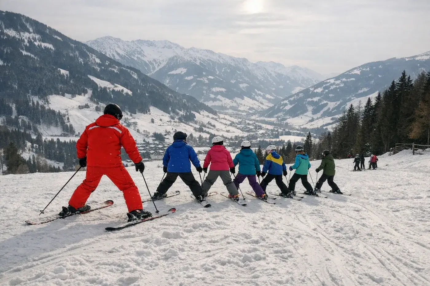 Skidåkning i Dorfgastein