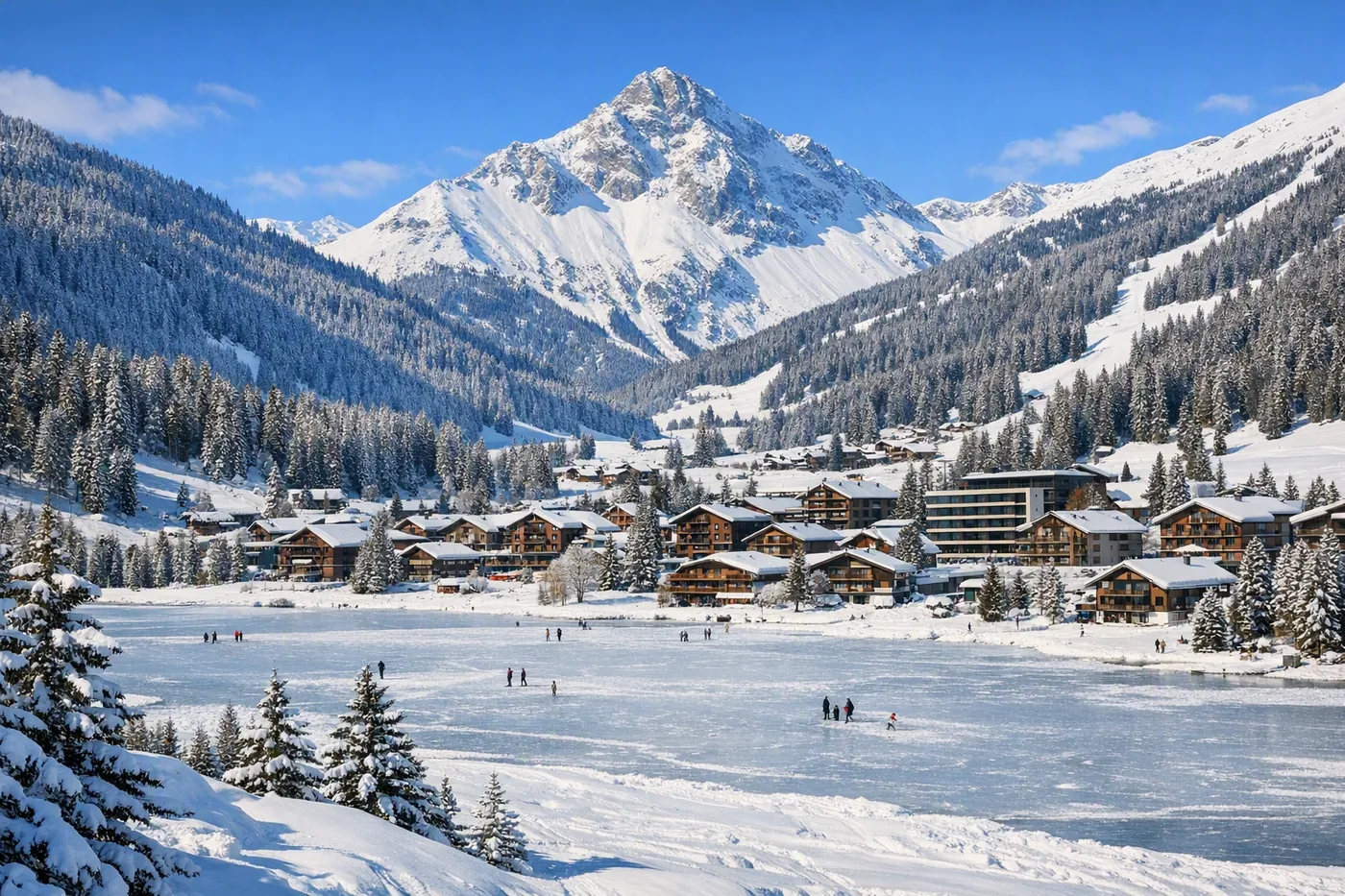 Skidresor till Lenzerheide i Schweiz