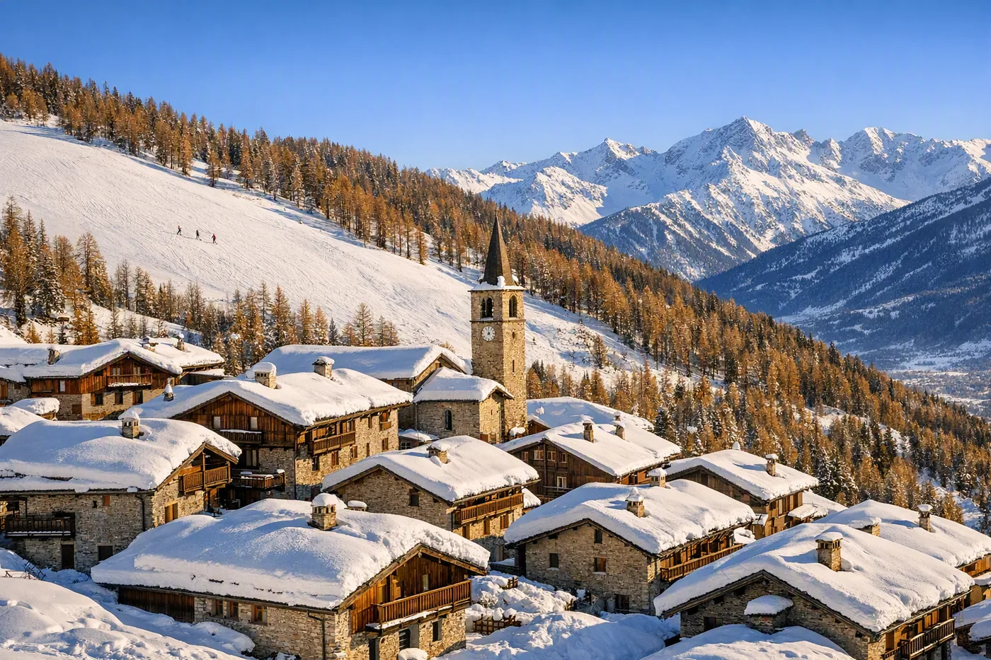 Skidresor till Sauze d'Oulx i Italien