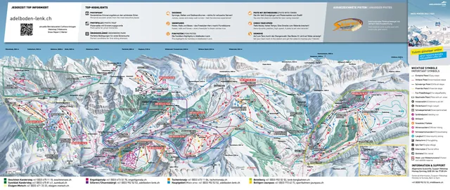 Pistkarta Adelboden