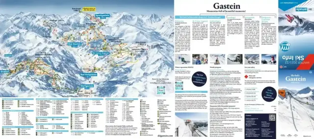 Pistkarta Bad Gastein