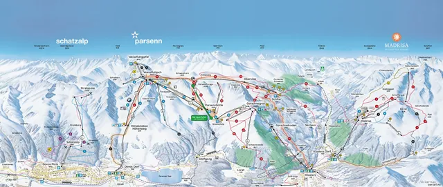 Pistkarta Davos