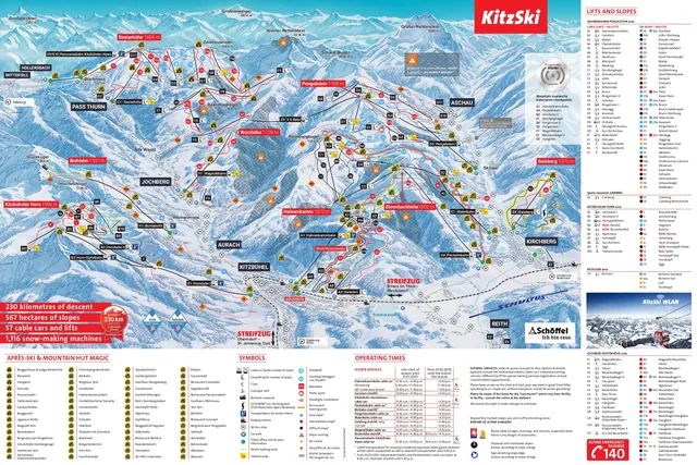 Pistkarta Kitzbühel