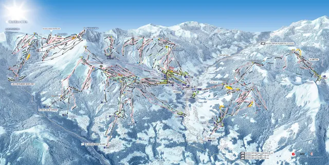 Pistkarta Megeve