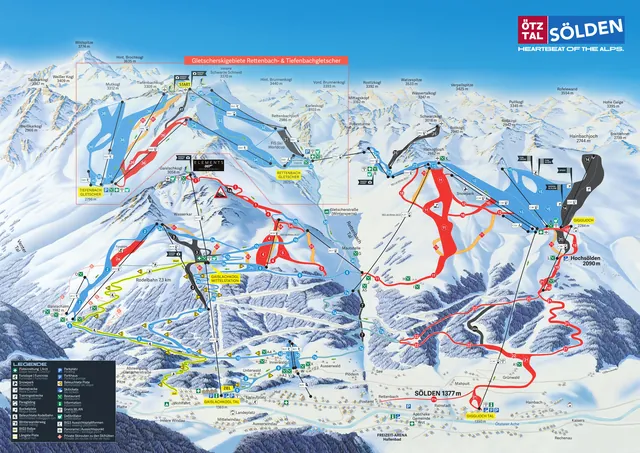 Pistkarta Sölden