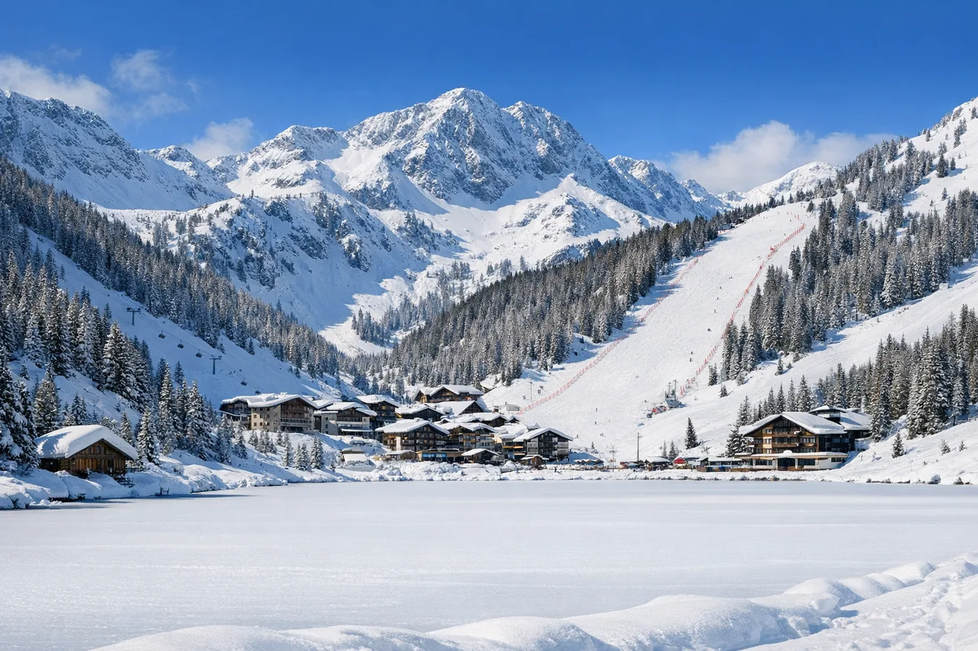 Skidresor till Zauchensee i Österrike
