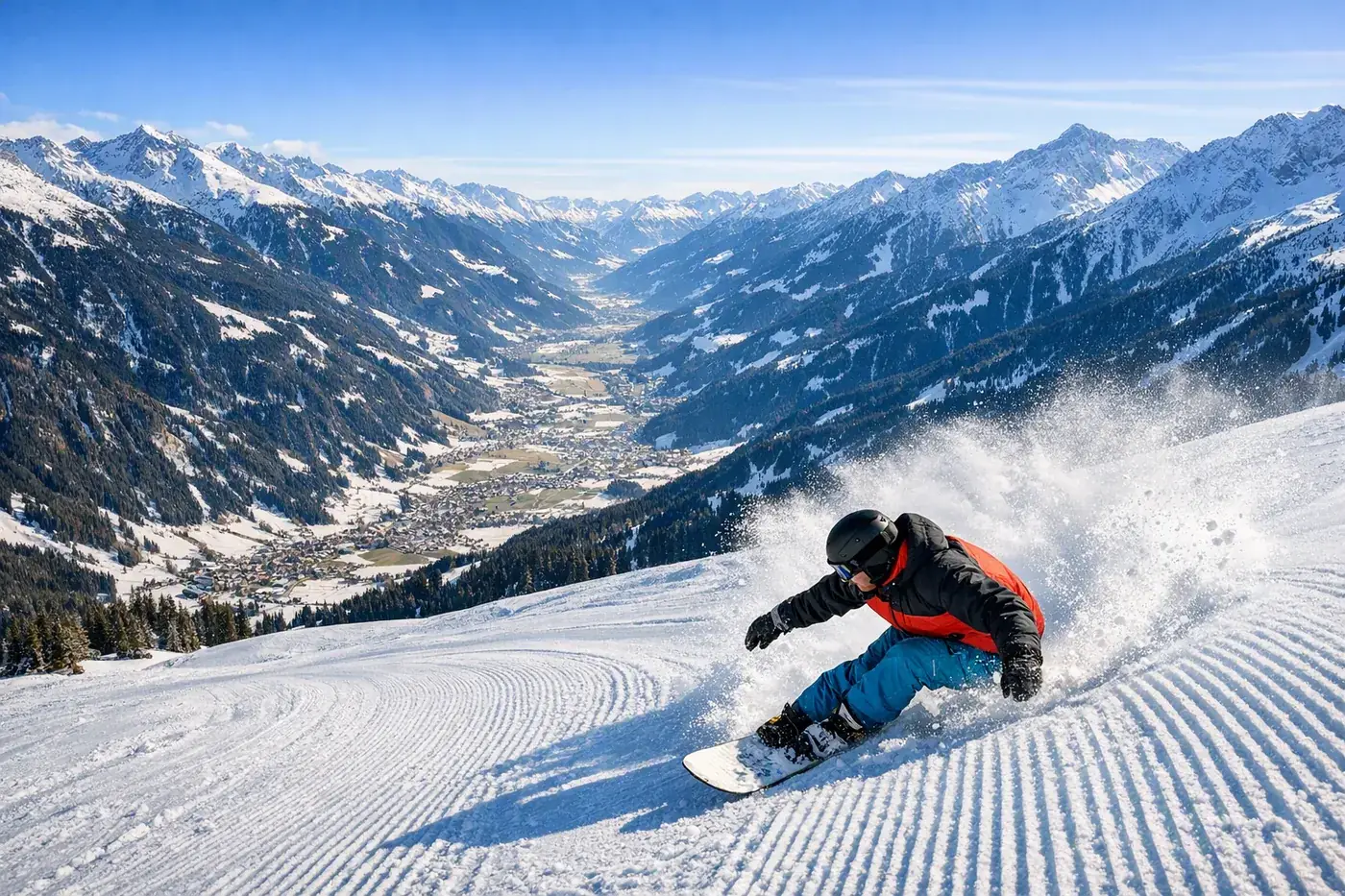 Skidåkning i Zell am Ziller