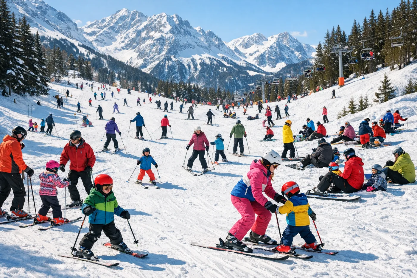 Skidresor sportlov